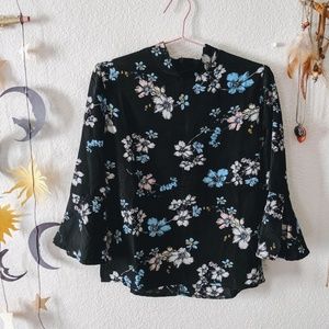 Lapis Lazuli Garden Blouse